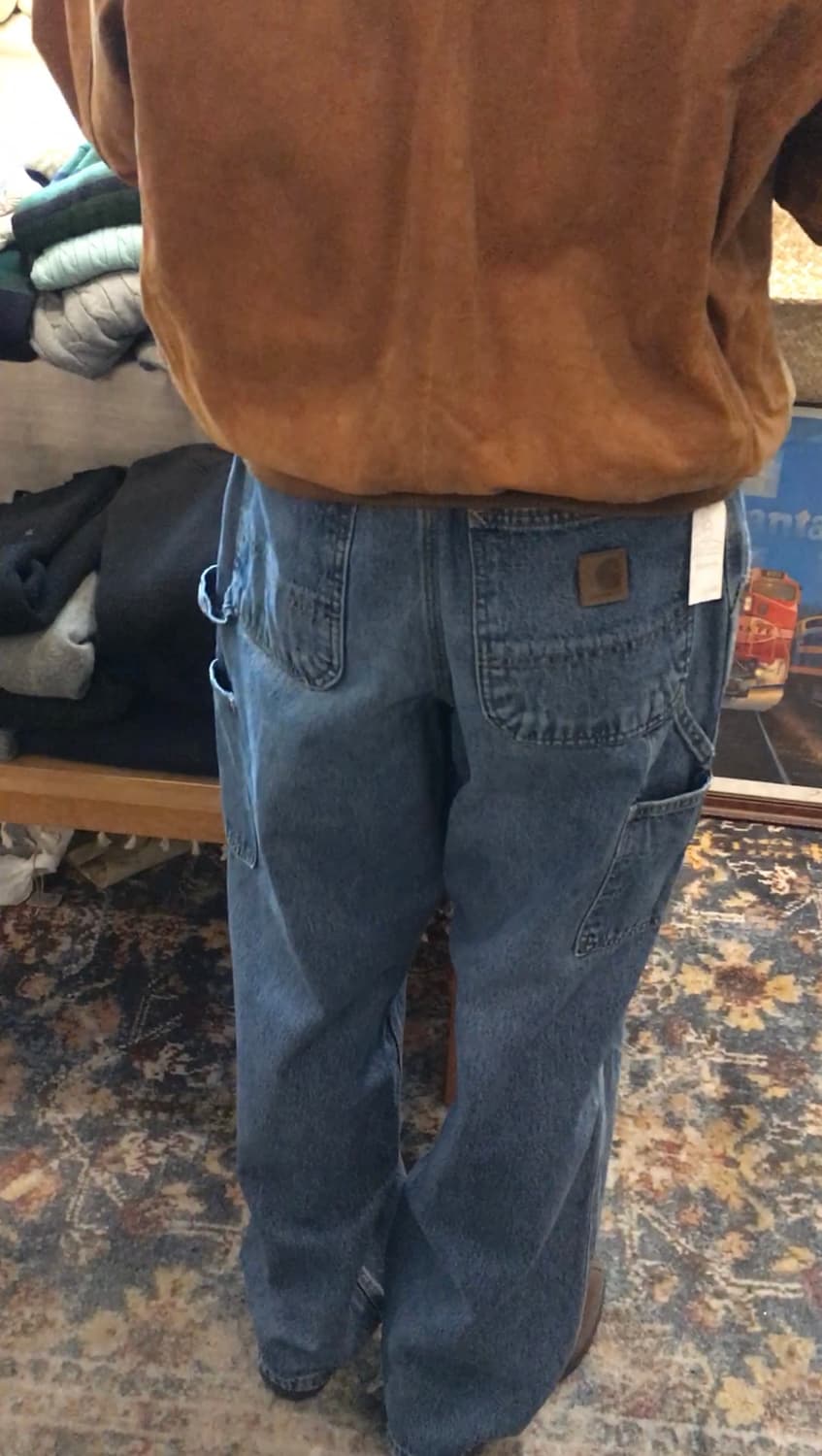 칼하트 데님 싱글니 상품이미지1