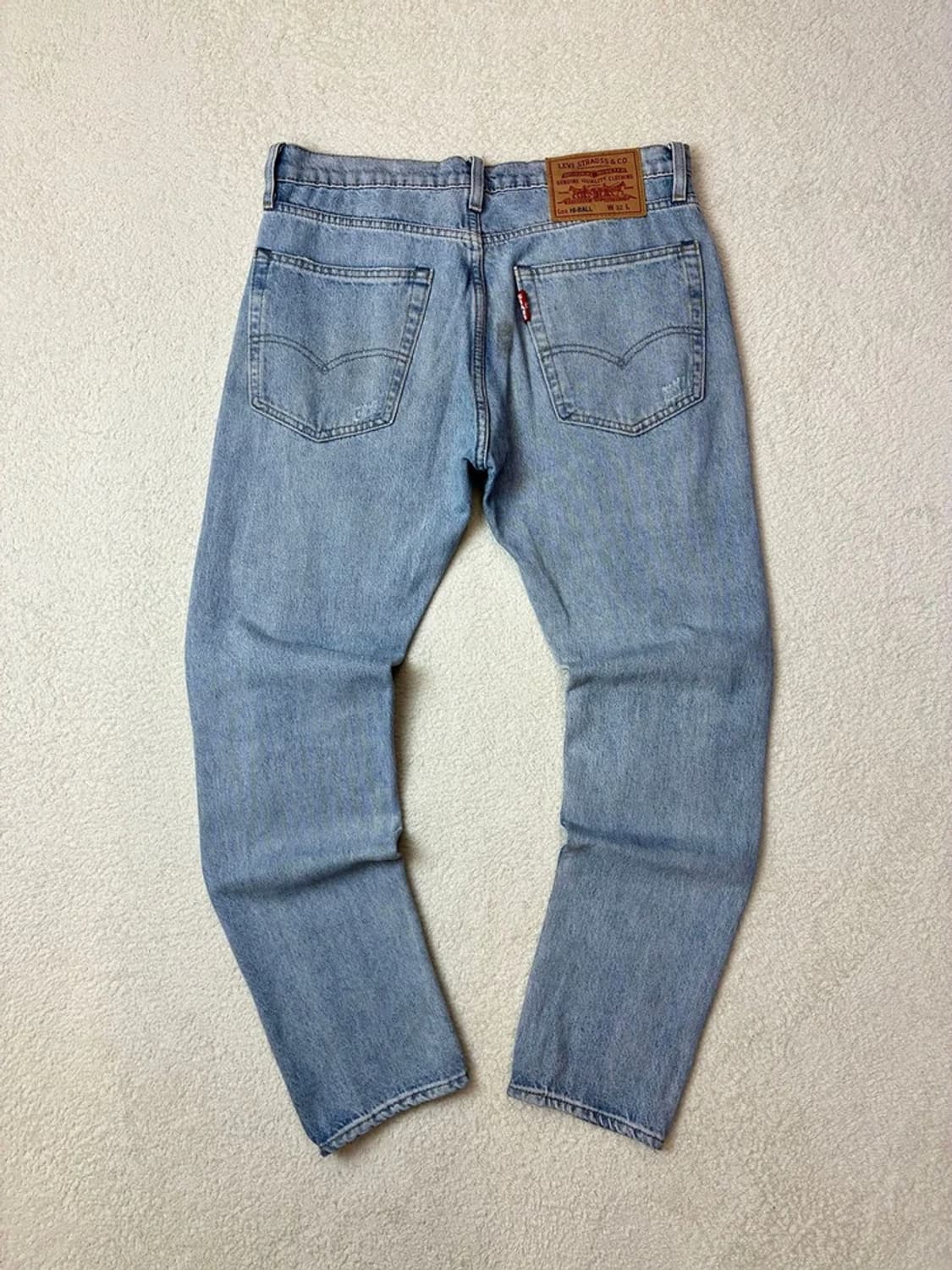 리바이스 하이볼 데미지드 데님 팬츠 PN5917 상품이미지5