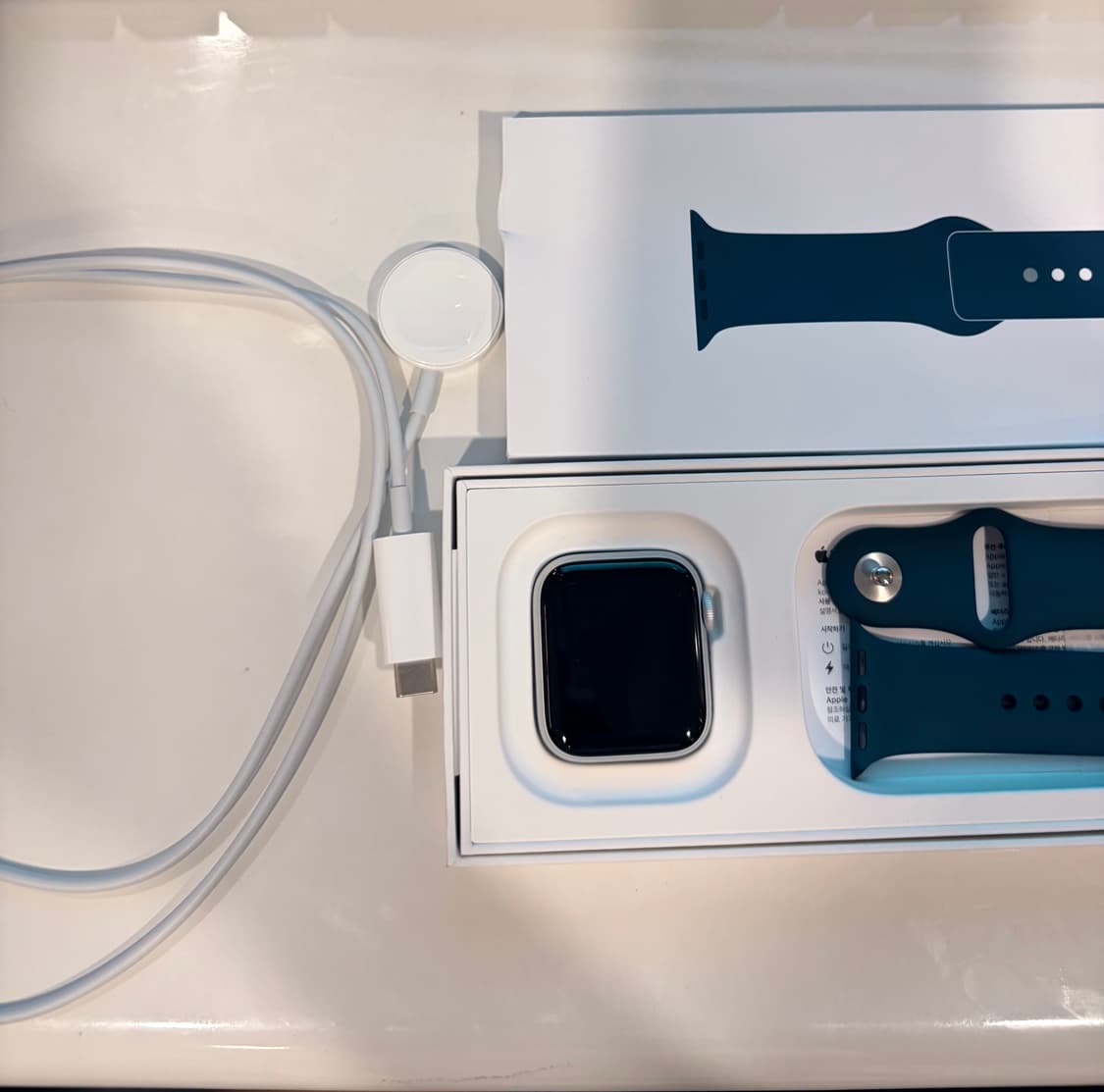 S급 애플워치 se2 실버 40mm 배터리 성능 100% 상품이미지6