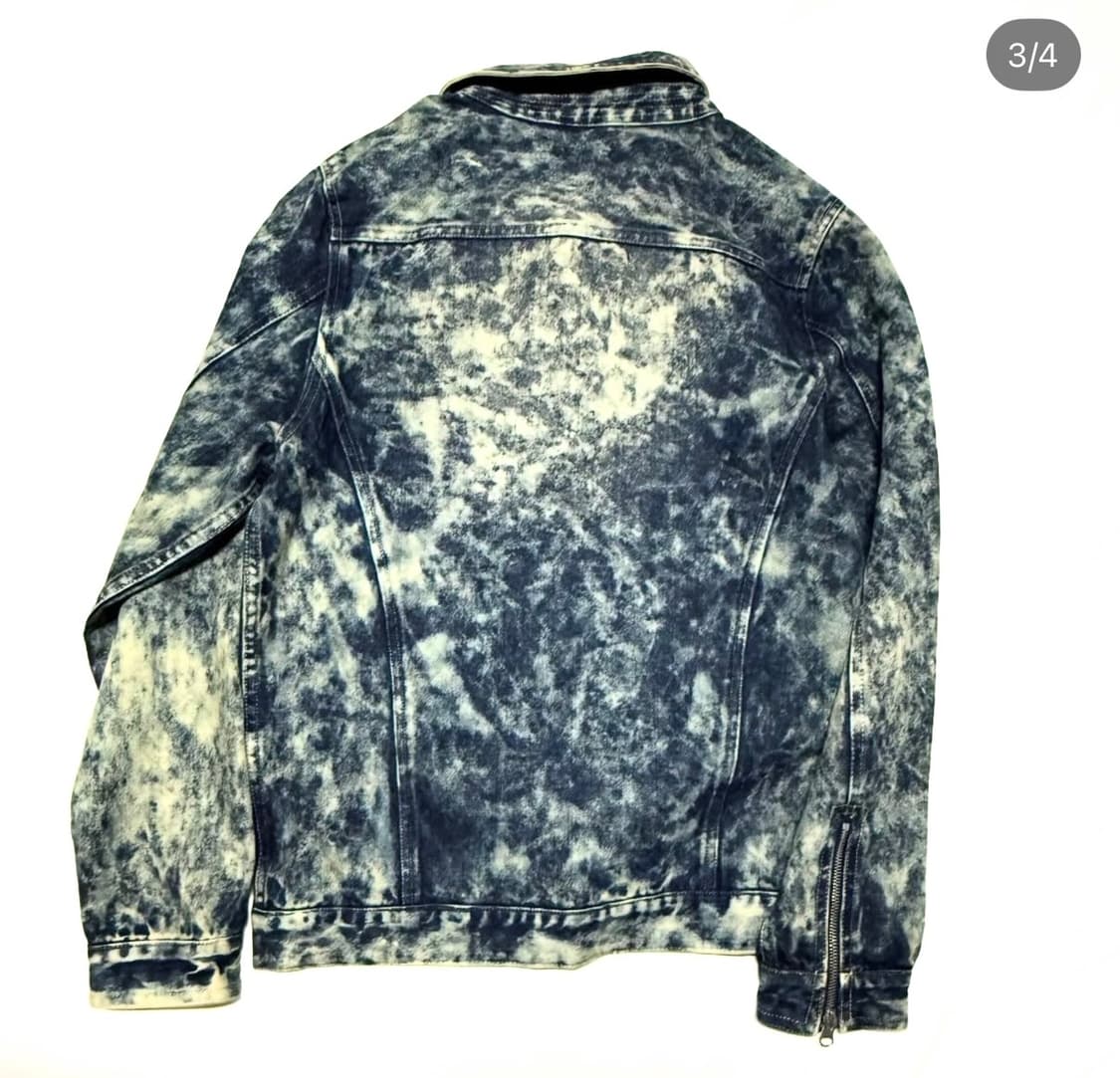 Enjouemen - 블리치 데님 자켓 상품이미지3