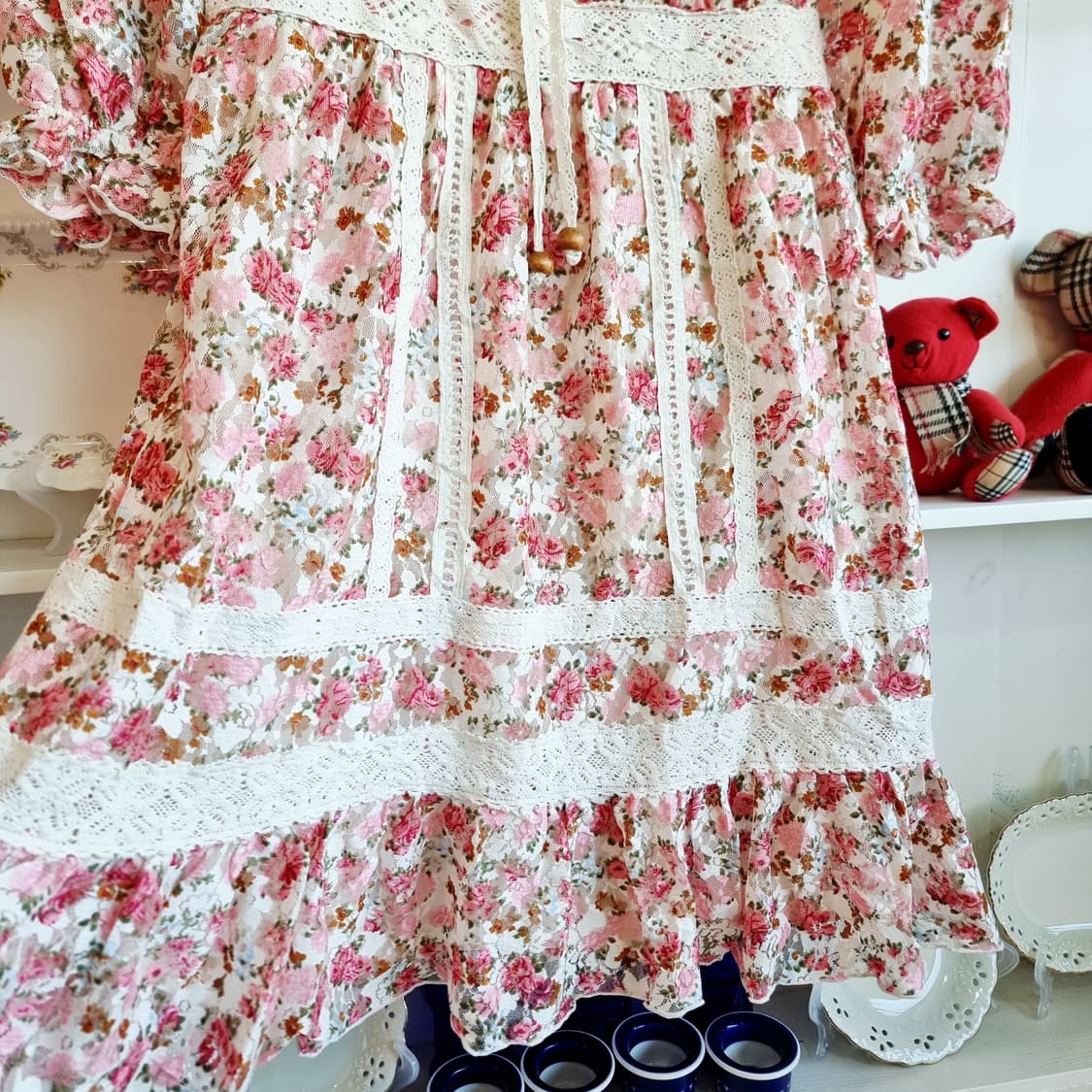 리즈리사 LIZ LISA 오프숄더원피스 상품이미지6