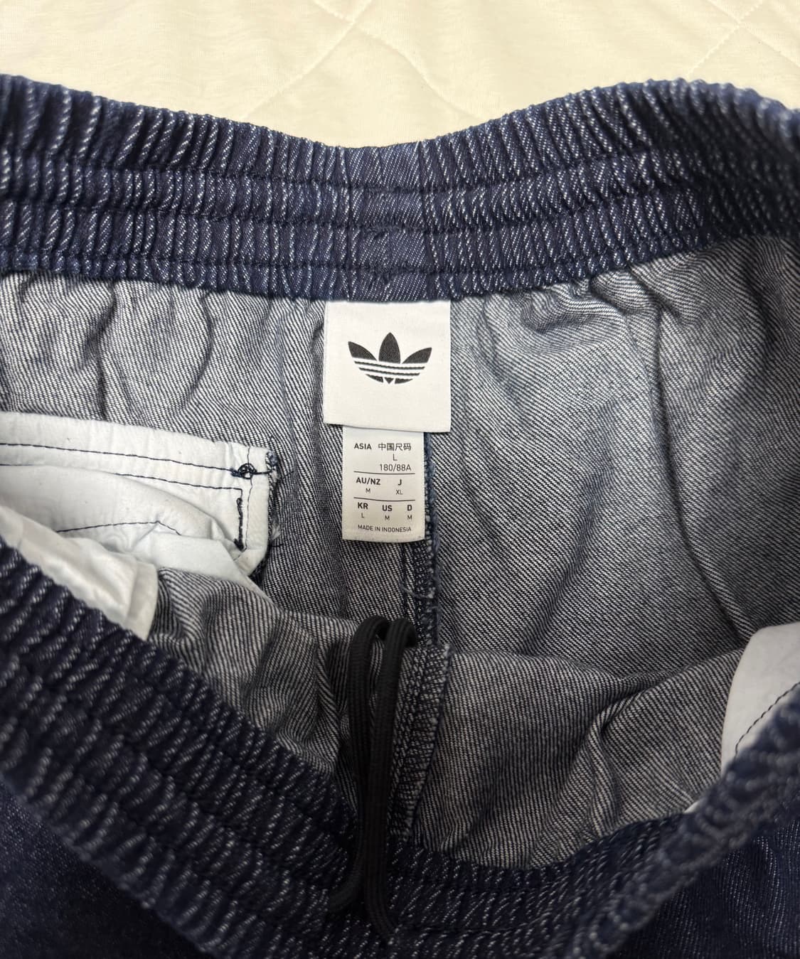 아디다스 트랙 데님 팬츠 스톤 adidas 상품이미지4