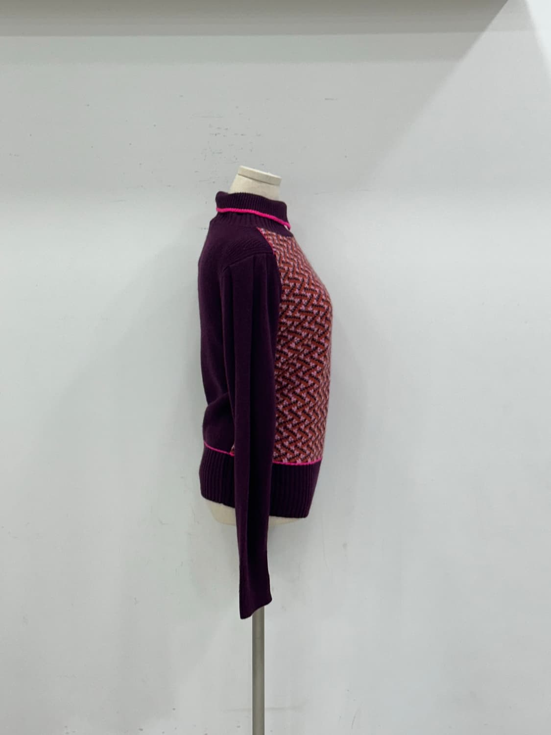 오일릴리 목폴라 니트 상품이미지3