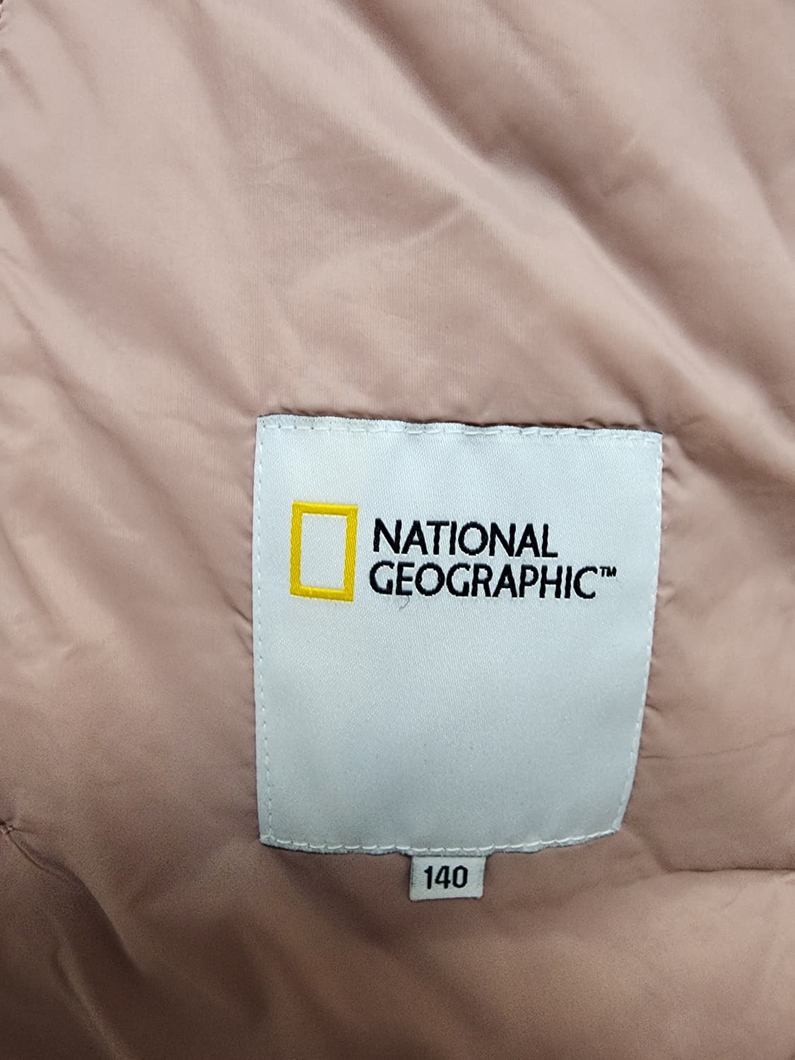 내셔널지오그래픽 핑크색 패딩 조끼 상품이미지8