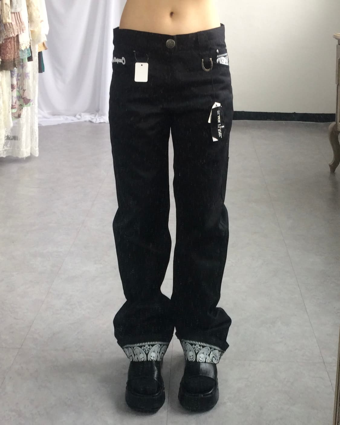 Skull point pants 상품이미지6