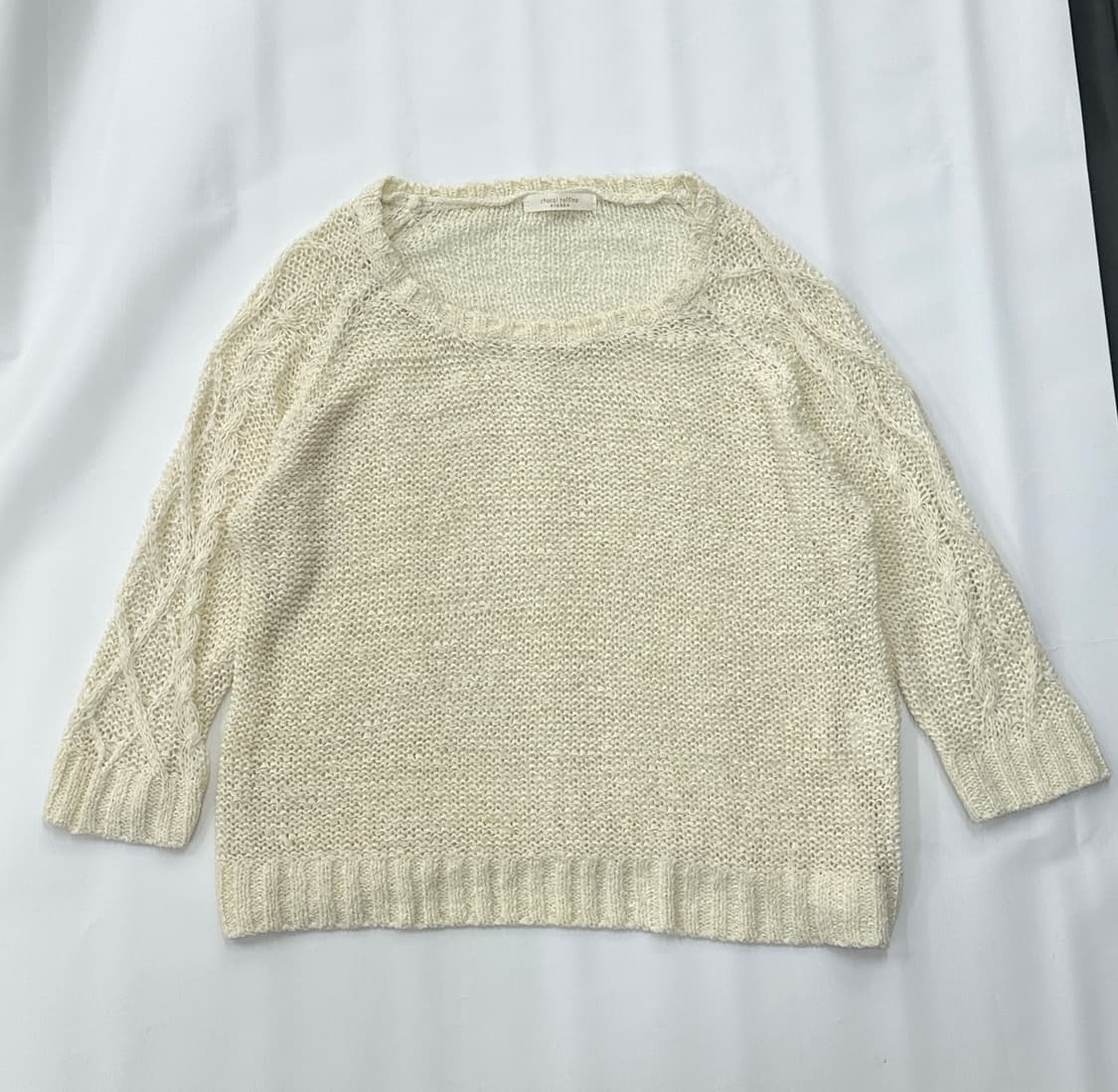 🍑하구미의 피치맛 코디세트🍑 체크 니트 그런지 데코라 히피  상품이미지3