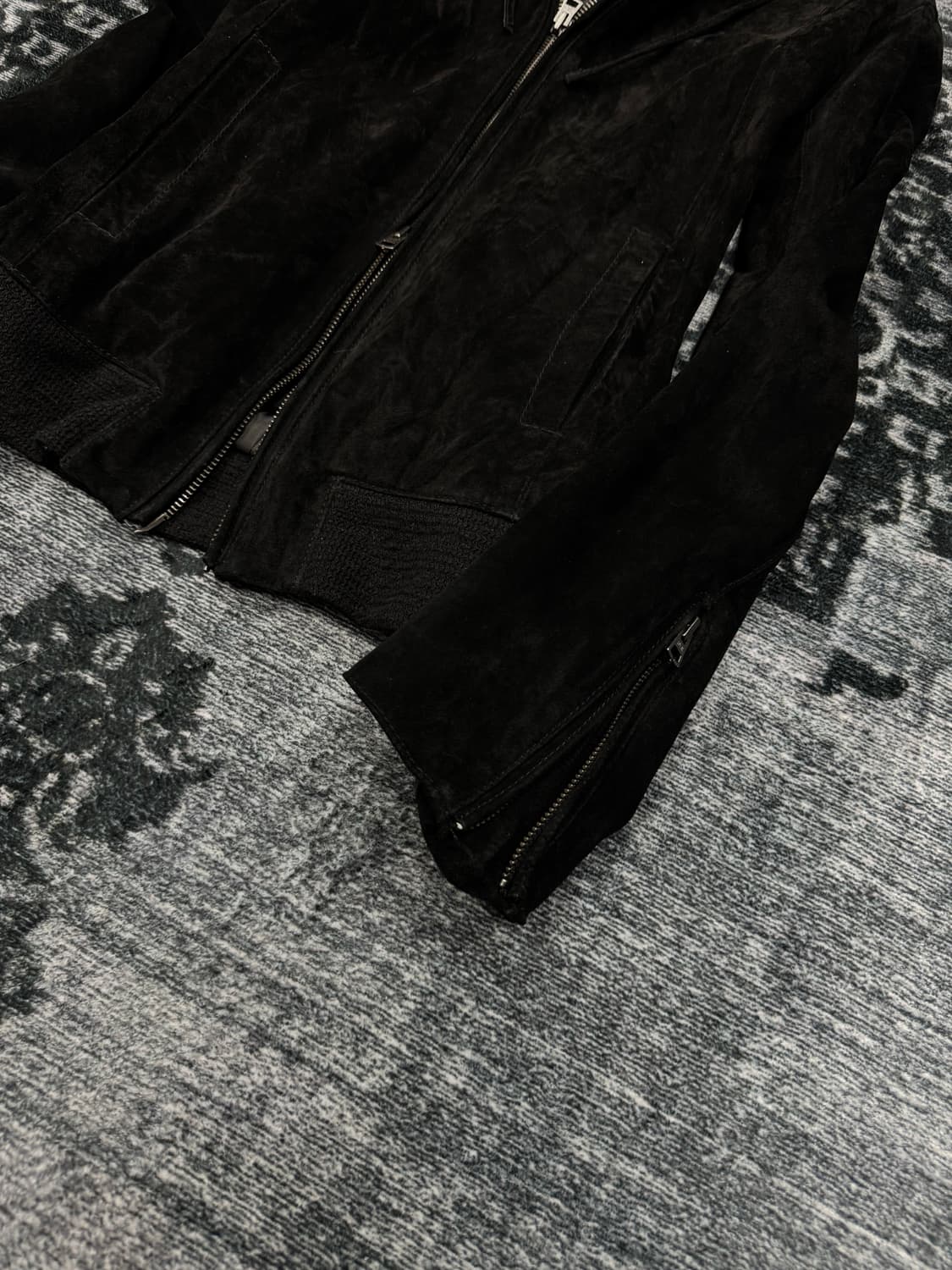 Harlem rounge pig skin suede hood jacket 상품이미지5