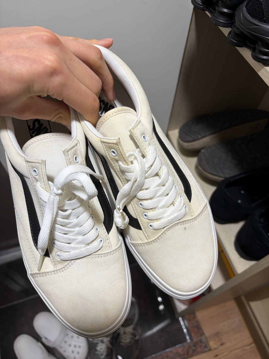 반스 올드스쿨 아이보리 스니커즈 상품이미지2