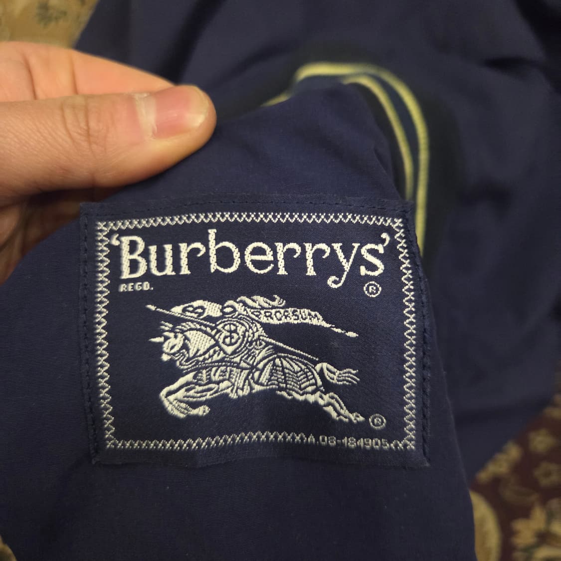 90s 버버리 블루종 스윙탑 자켓 상품이미지5