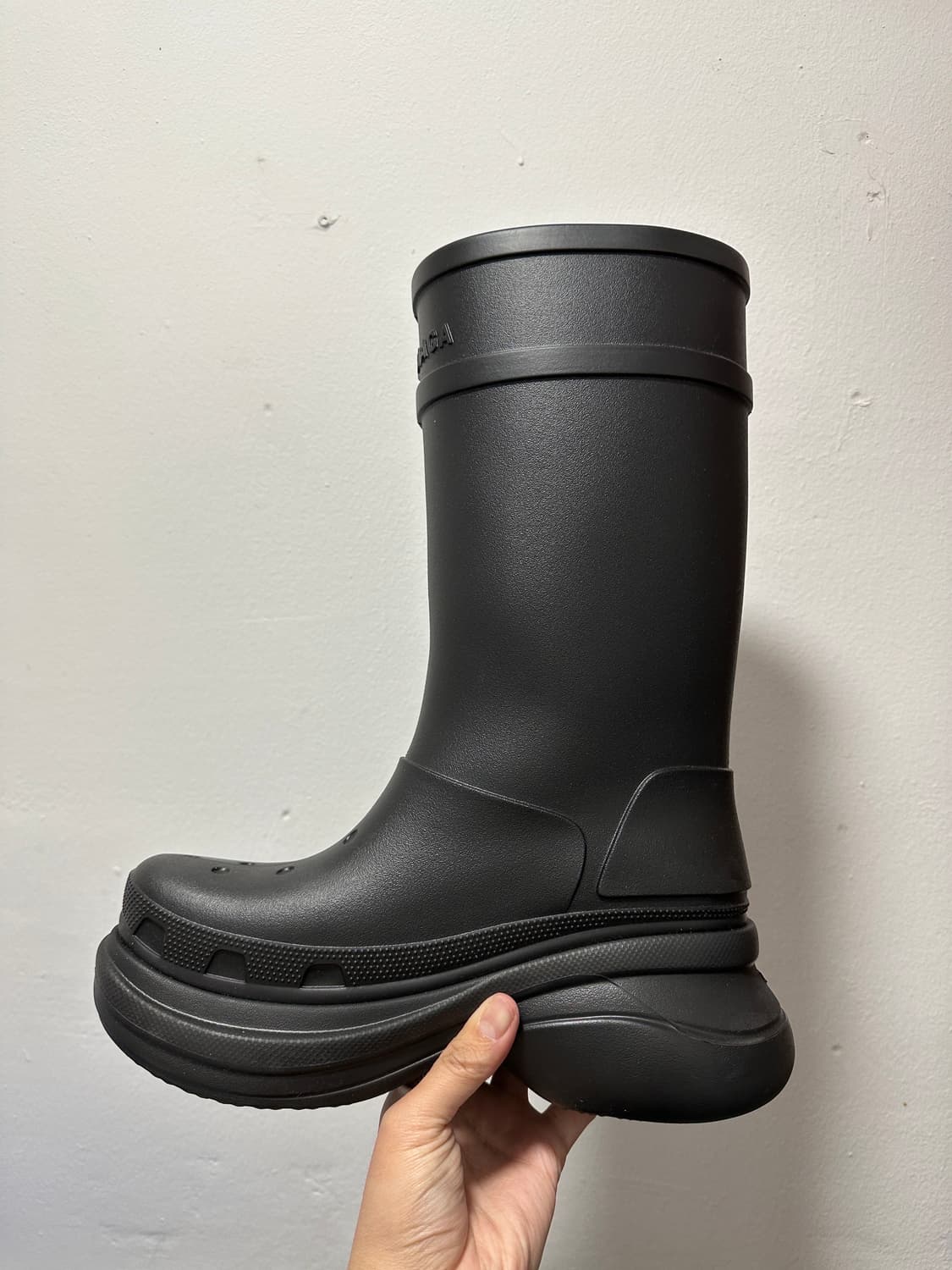 [40] 발렌시아가 크록스 부츠 블랙 상품이미지8