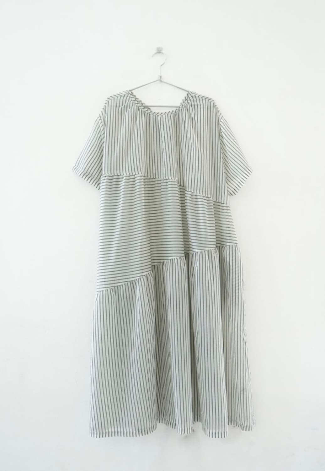 에프터먼데이 see-through stripe dress 상품이미지7