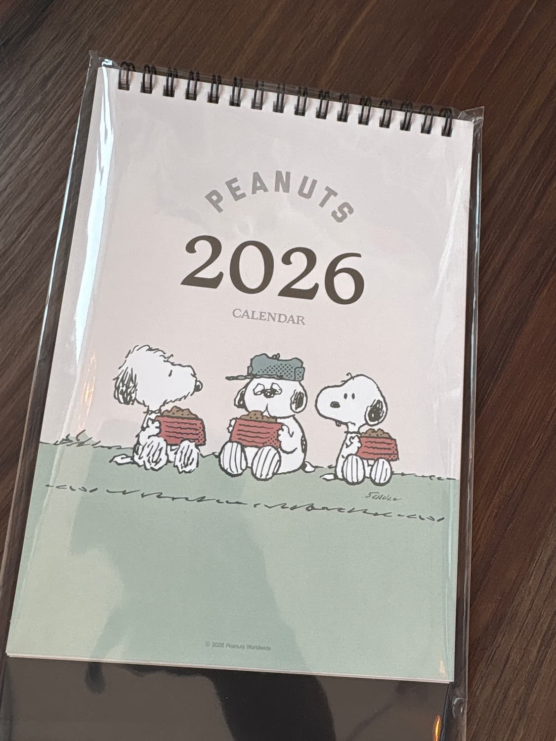 스누피 빈티지 2026 달력 캘린더 상품이미지1