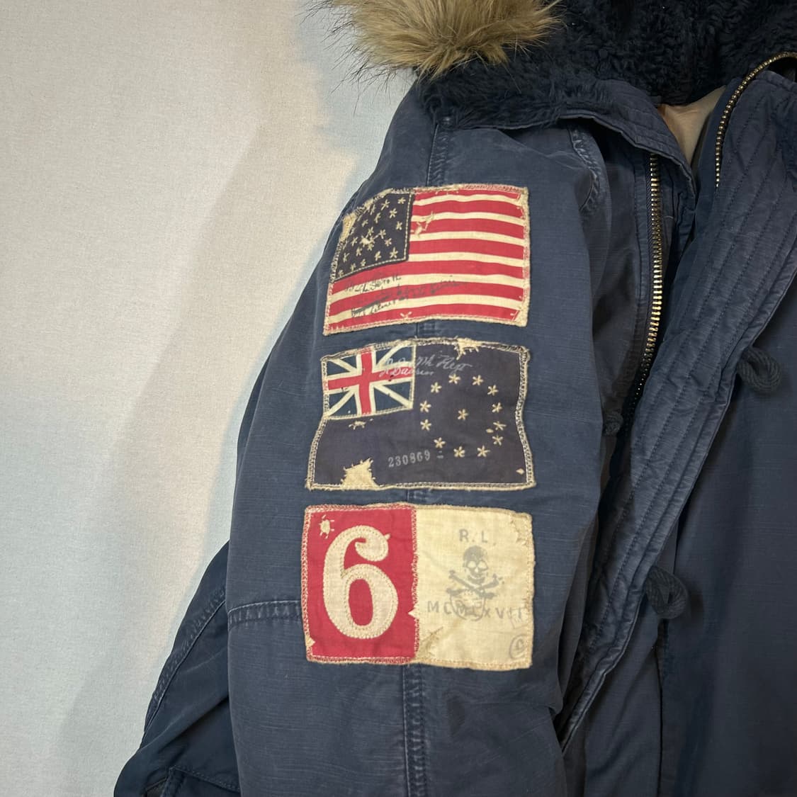 M) 폴로 랄프로렌 진스 N3B 덕다운 오리털 패딩 점퍼 상품이미지3