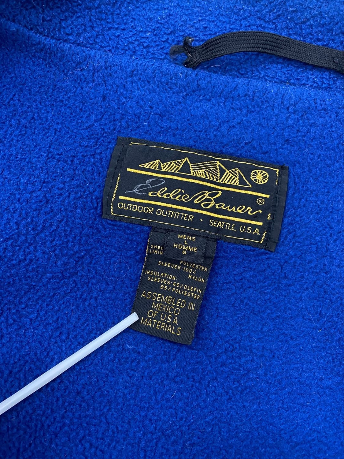 8-90‘s 에디바우어 플리스안감 웜업 자켓 상품이미지6