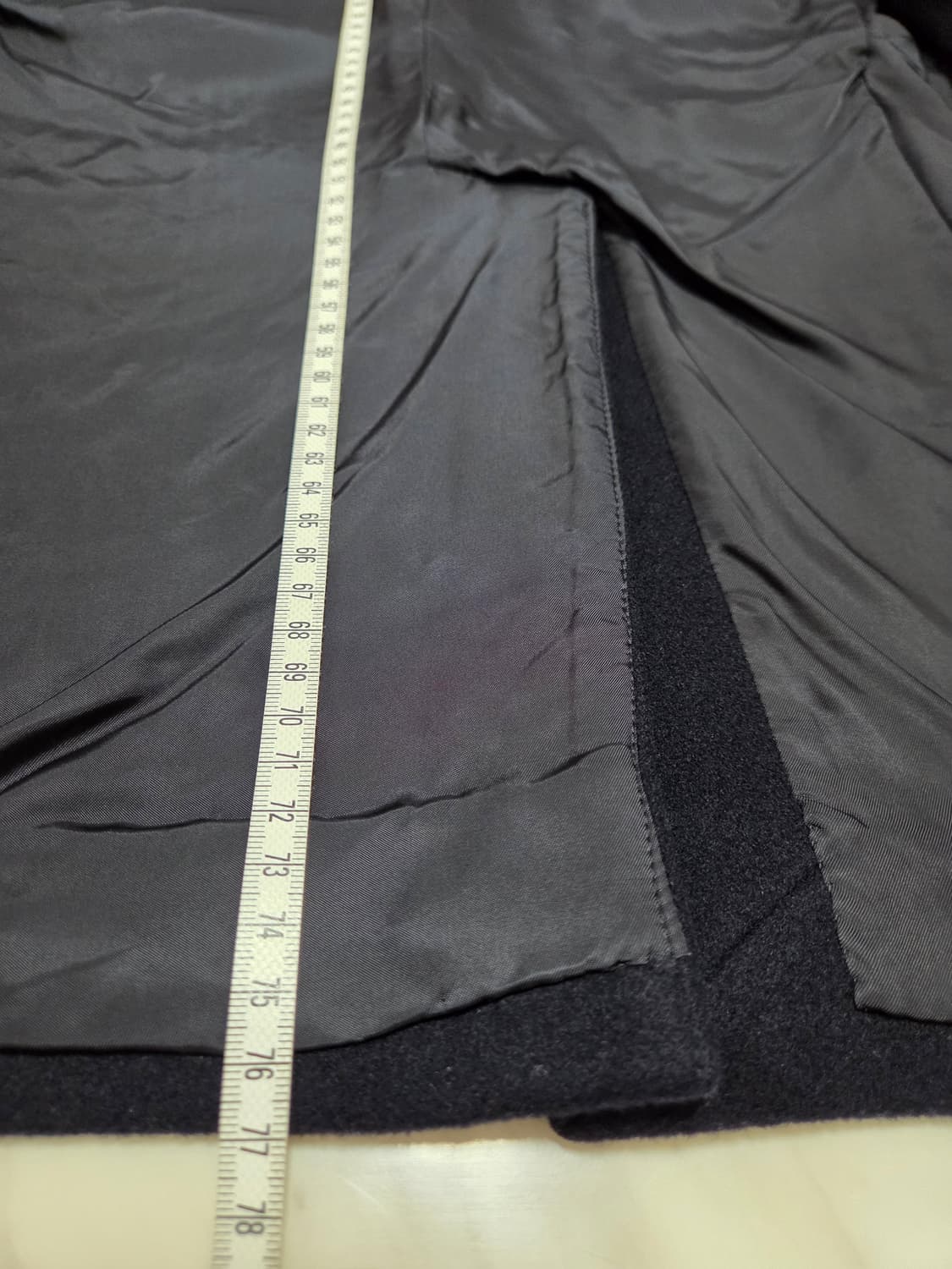 타임옴므 네이비 싱글 코트 상품이미지6