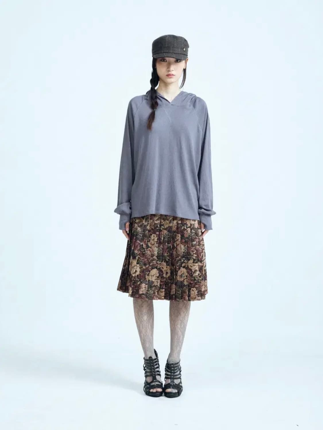 콜로신스 COLOCYNTH MARCA PLEATS SKIRT FLOWER 상품이미지2