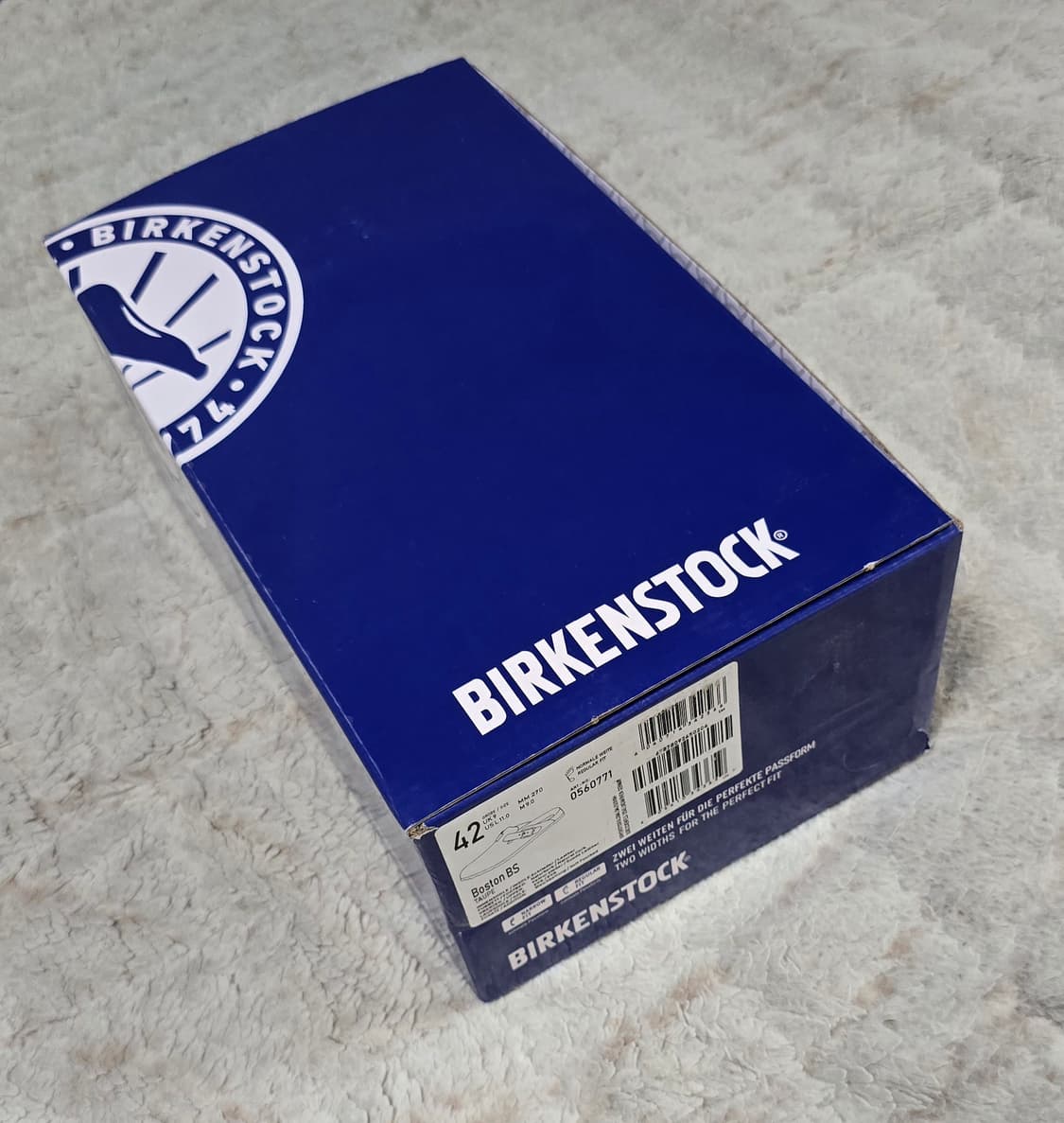 버켄스탁 보스턴 타우페 소프트 풋베드 토프 샌들 레귤러 EU42 상품이미지5