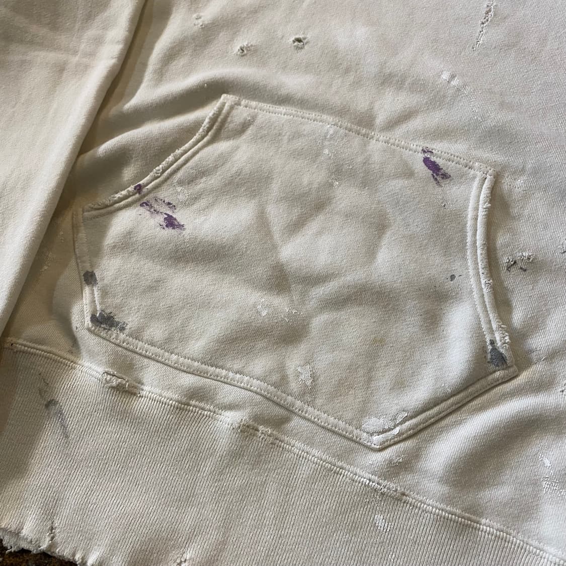 (2) 안셀름 에이징 페인트 맨투맨 상품이미지4