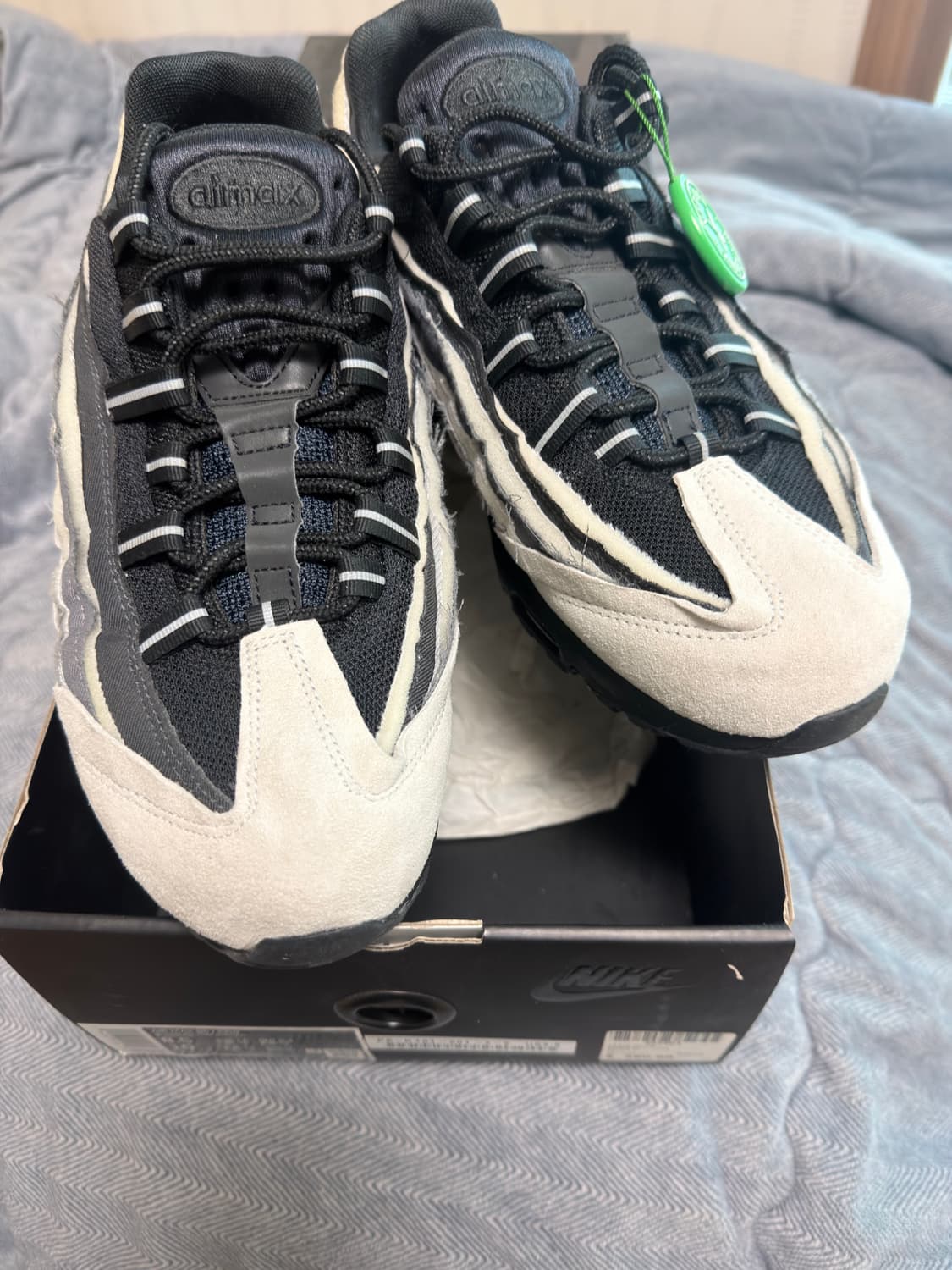 나이키 x 꼼데가르송 옴므 플러스 에어맥스 95 차콜 265 상품이미지1