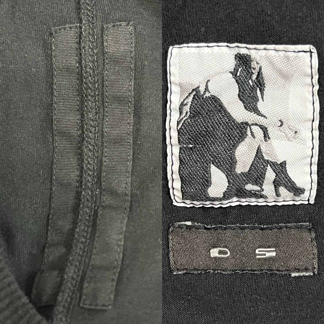 릭오웬스 16SS 다크쉐도우 포켓 티셔츠 블랙 상품이미지7