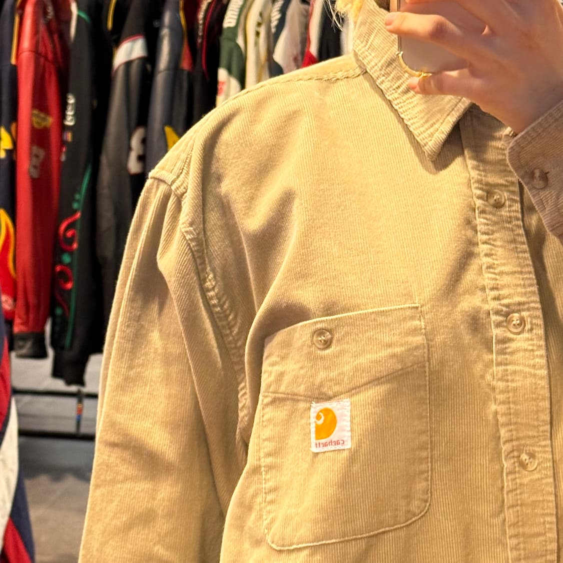 [NO.9] 칼하트 코듀로이 긴팔셔츠 상품이미지4