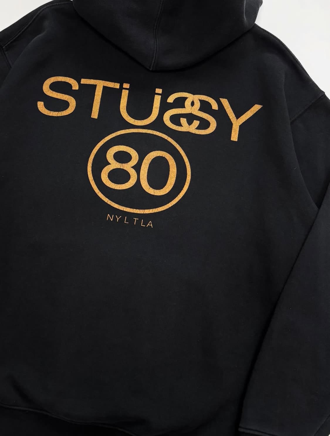 Stussy 스투시 00s SS 리플렉티브 로고 후드티 상품이미지1