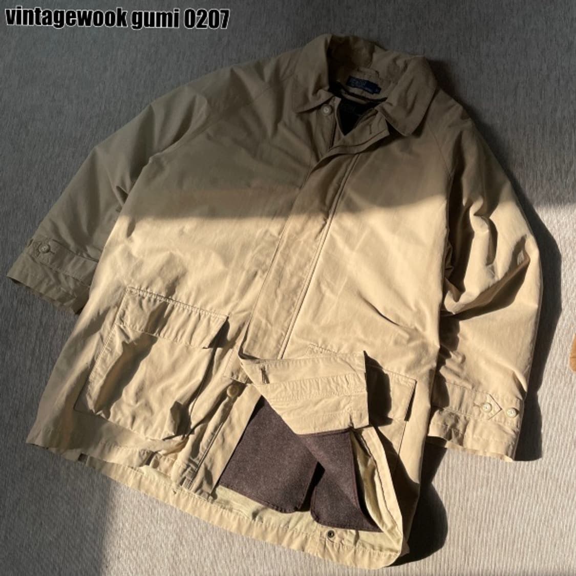 폴로 야상 자켓 105 XL (탈부착 내피o) 상품이미지1