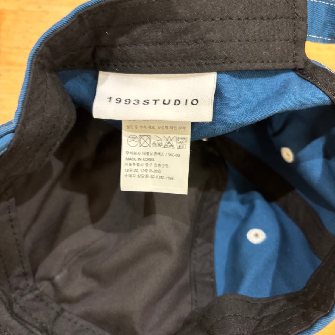 1993 스튜디오 스몰로고 볼캡 상품이미지3