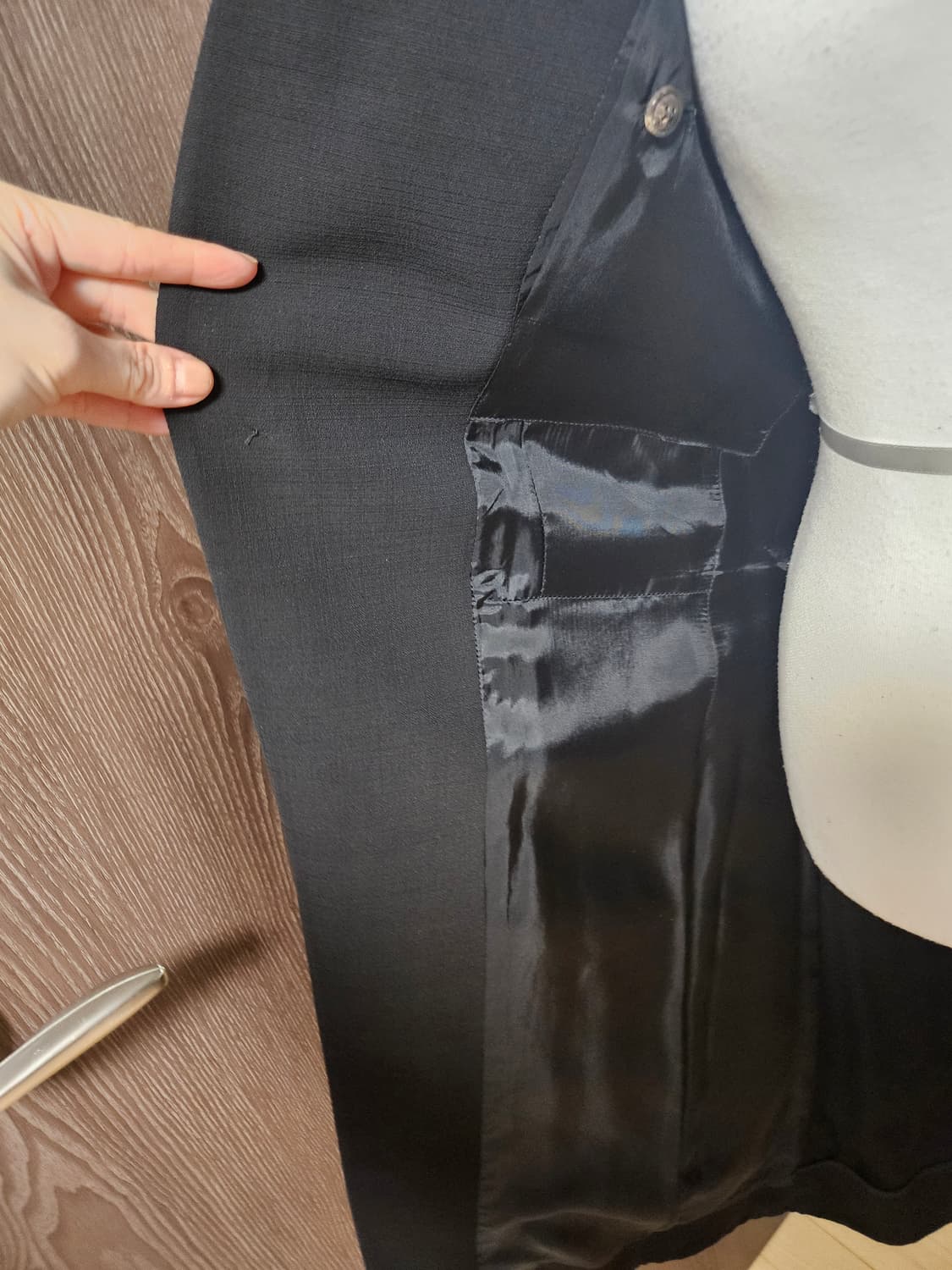 RICK OWENS(릭오웬스) 블랙 롱 자켓 상품이미지9