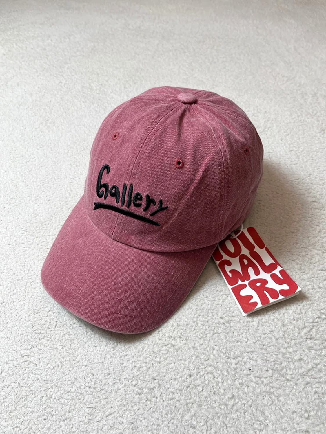 1011갤러리의 갤러리 피그먼트 볼 캡 Q1292 상품이미지1