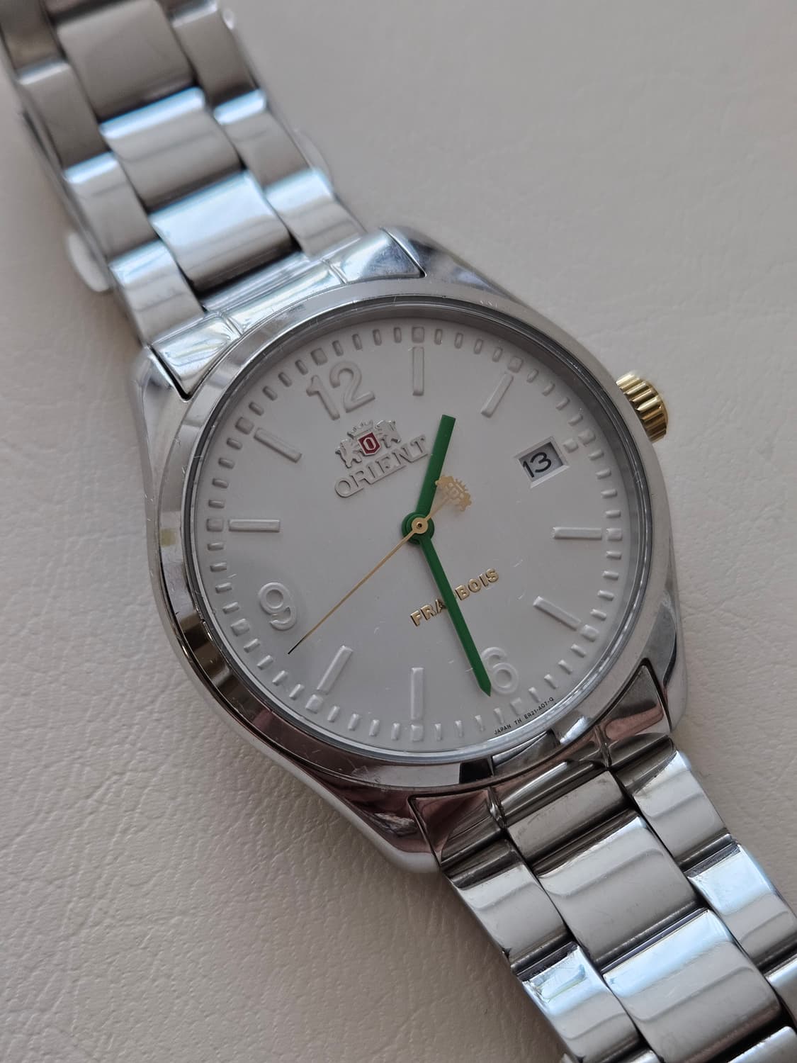 오리엔트 FRAPBOIS 콜라보 실버 메탈 시계 상품이미지1