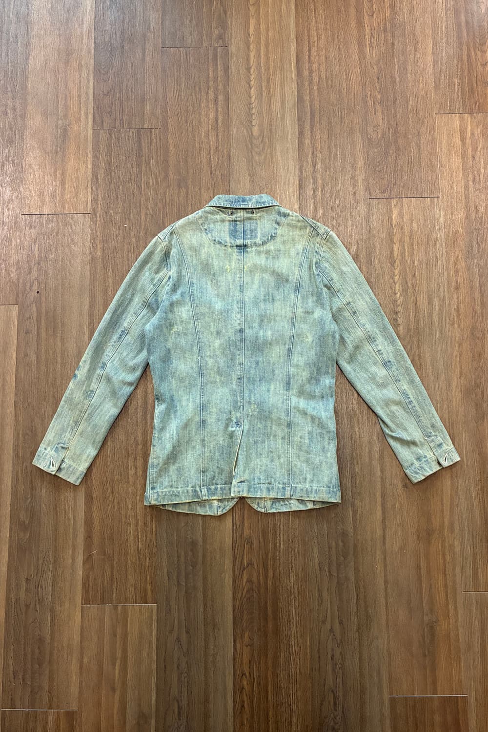 Damage Washing Denim Blazer 상품이미지8