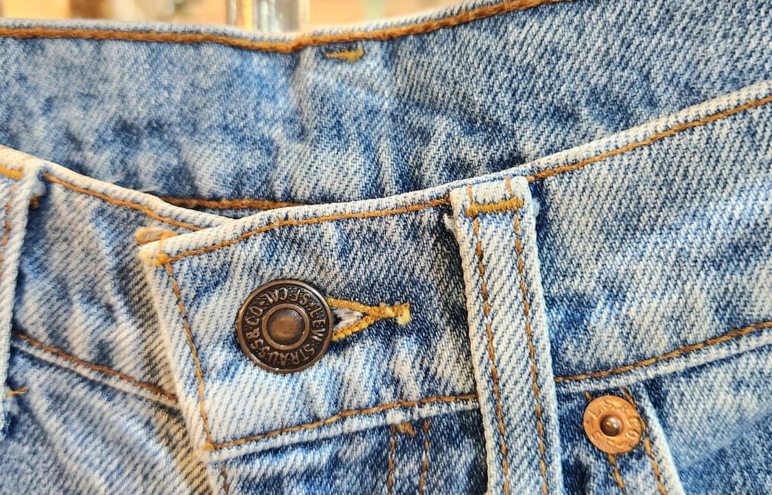 26-27) 90s 리바이스 606-02 빈티지 데님 팬츠 상품이미지7