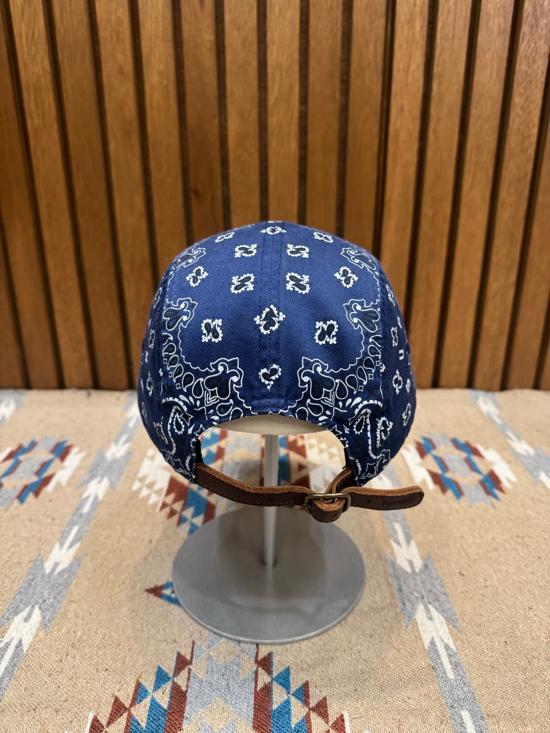 [OS] 슈프림 반다나 캠프캡 네이비 - 21SS 상품이미지2