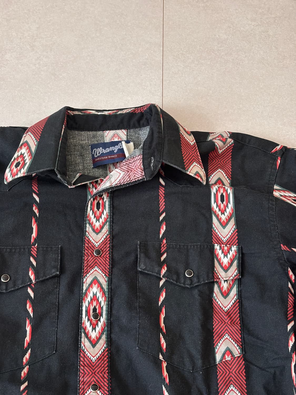 90s Wrangler 나바호 웨스턴셔츠 상품이미지2
