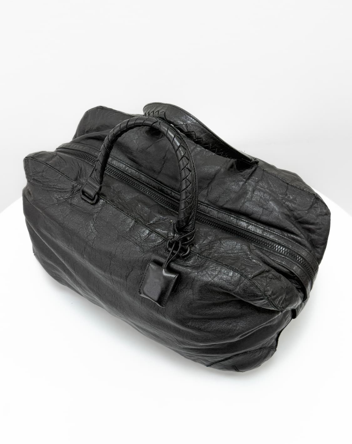 보테가베네타 레더 더플 백 상품이미지1