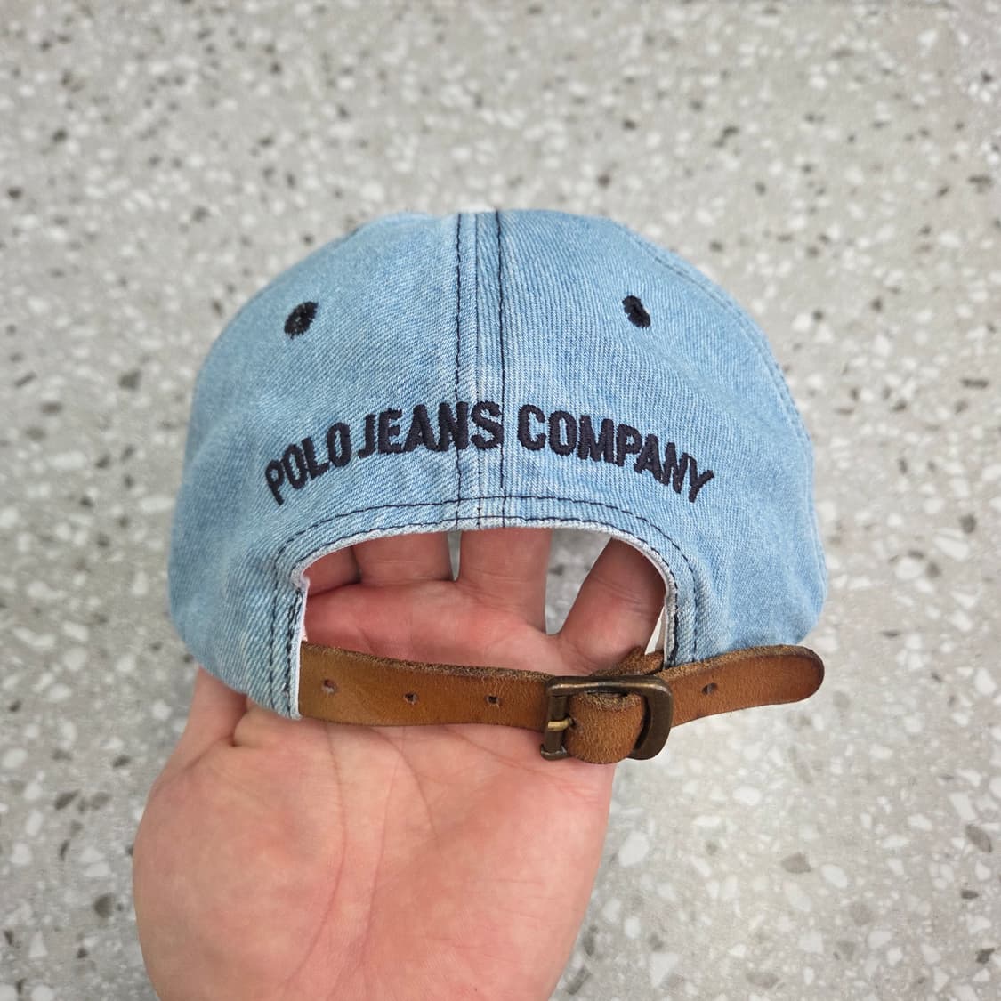 90s Vintage Polo Jeans Co. Denim Cap 상품이미지3