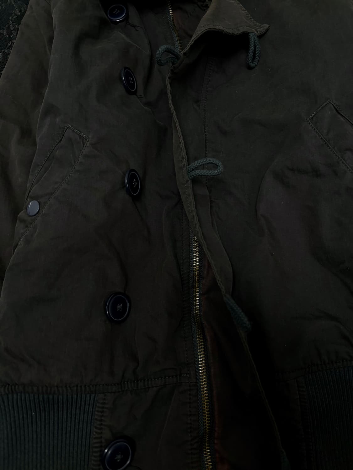 “Alpha industries” Fur Hoodie Flight Jac 상품이미지8