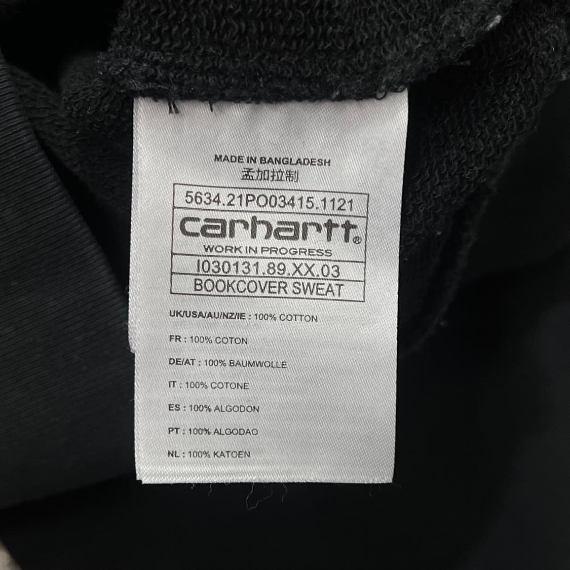 [95] 칼하트 wip 맨투맨 상품이미지4