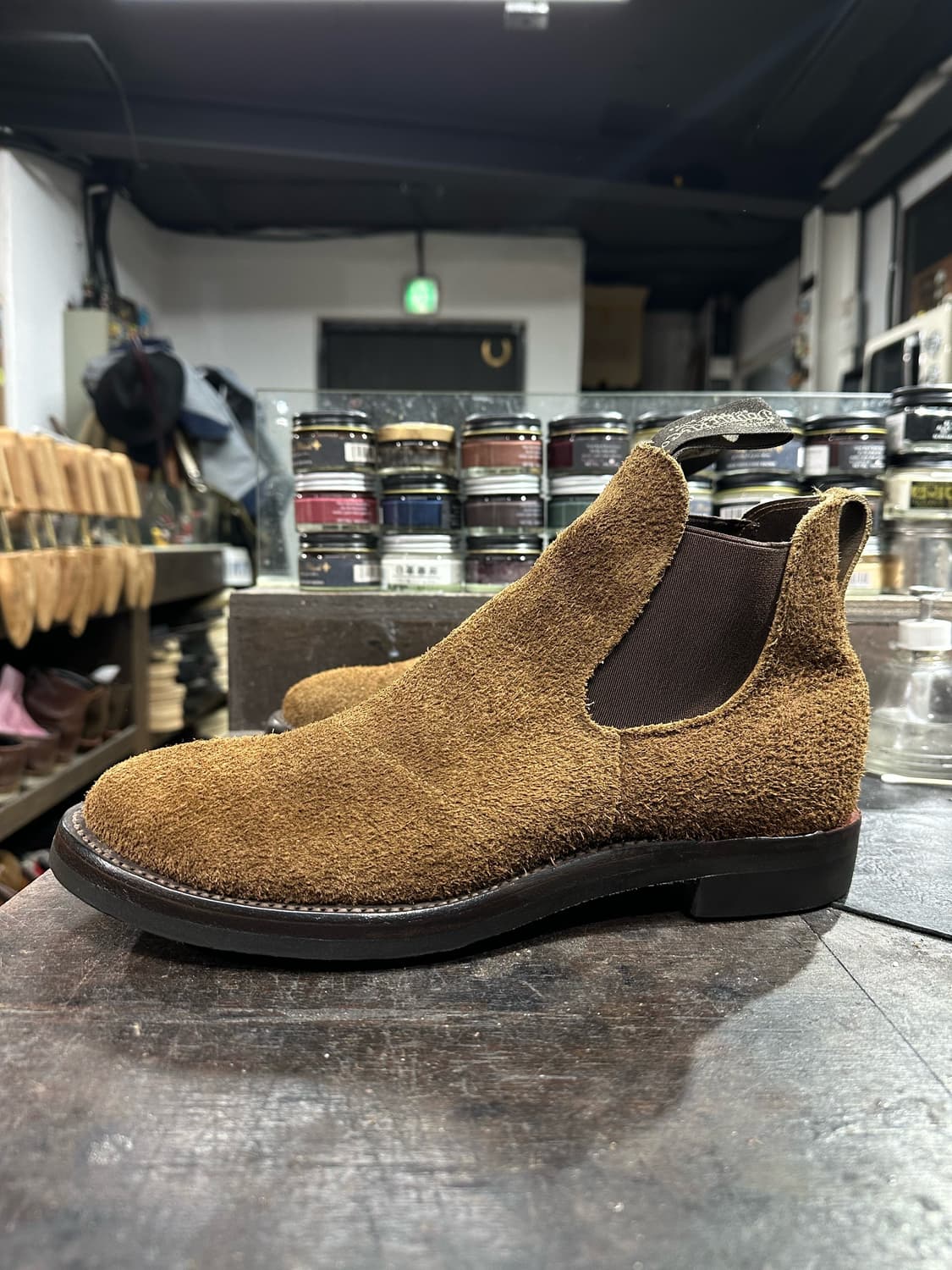 RRL 스웨이드 콩그레스 부츠 9D 상품이미지3