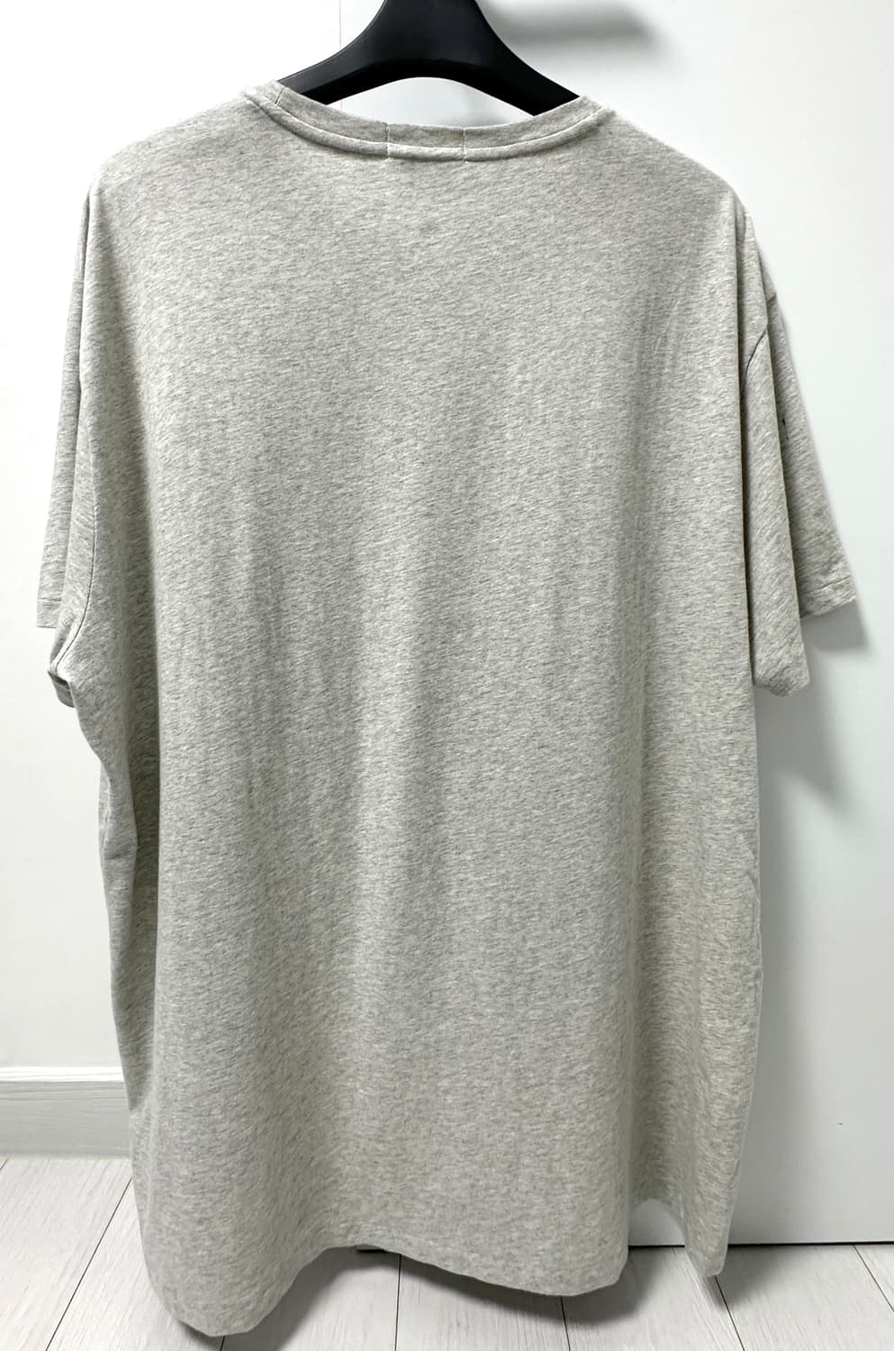 클래식핏 로고 저지 티셔츠 그레이 상품이미지3