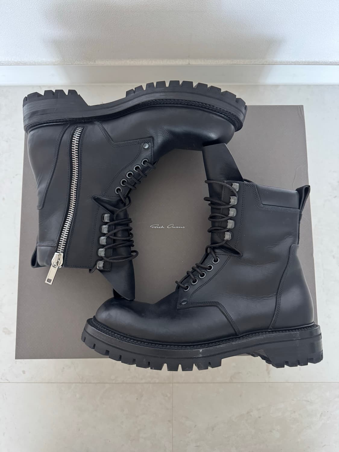 릭오웬스 아미 컴뱃 부츠 41 상품이미지4