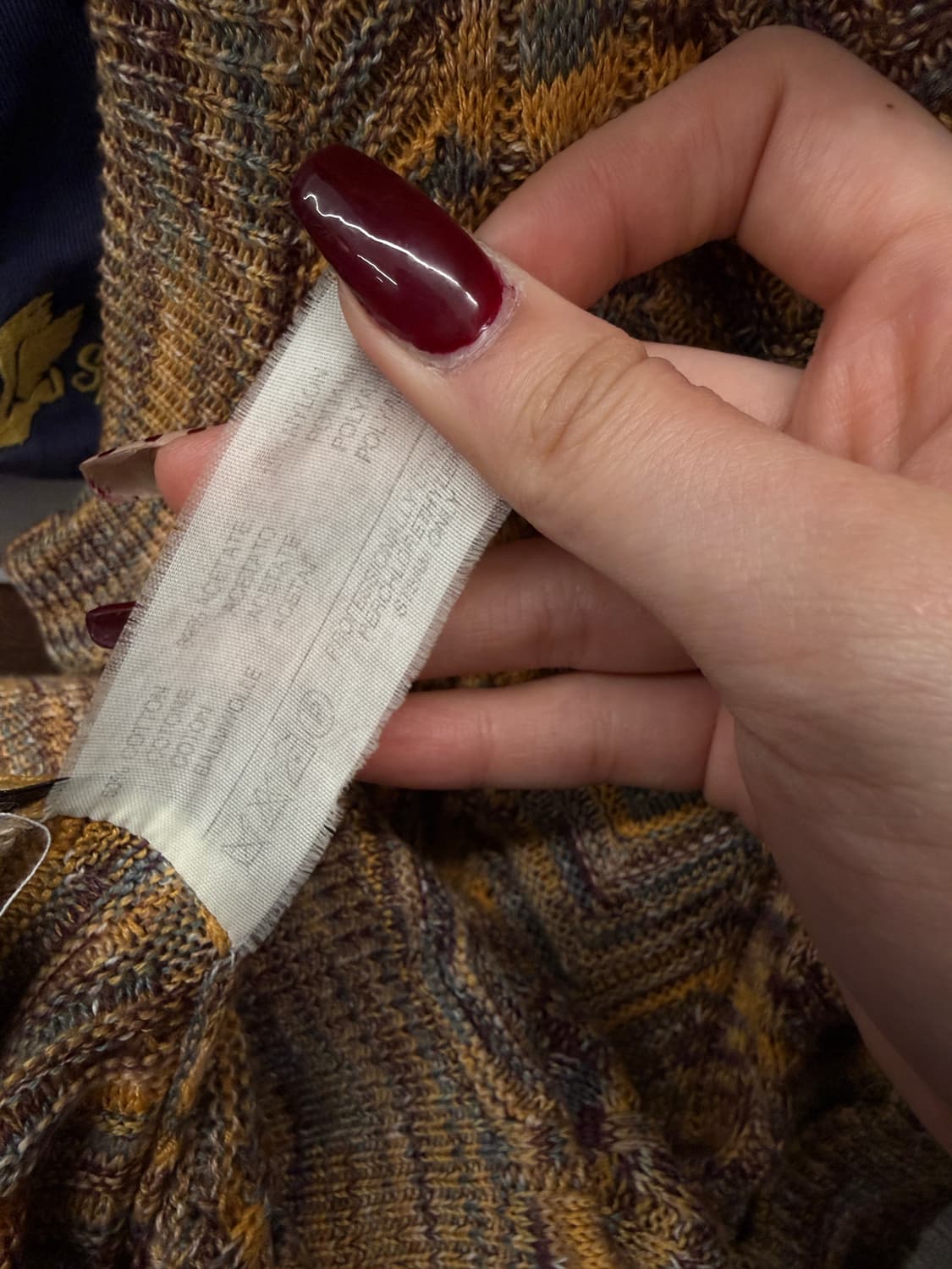 Missoni 미쏘니 히피 니트 조끼 가디건 상품이미지5