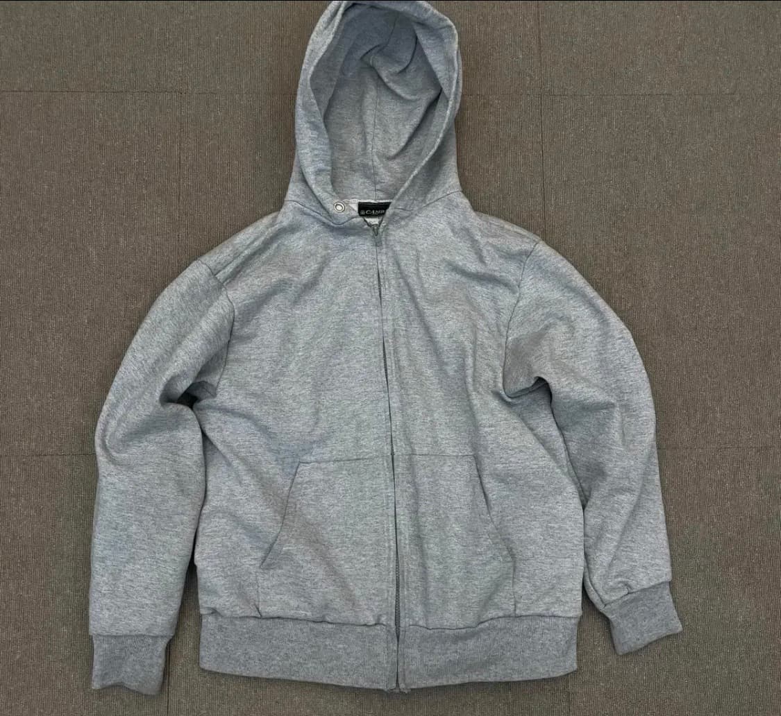 캠버 써멀 후드집업 90s made in usa 상품이미지1