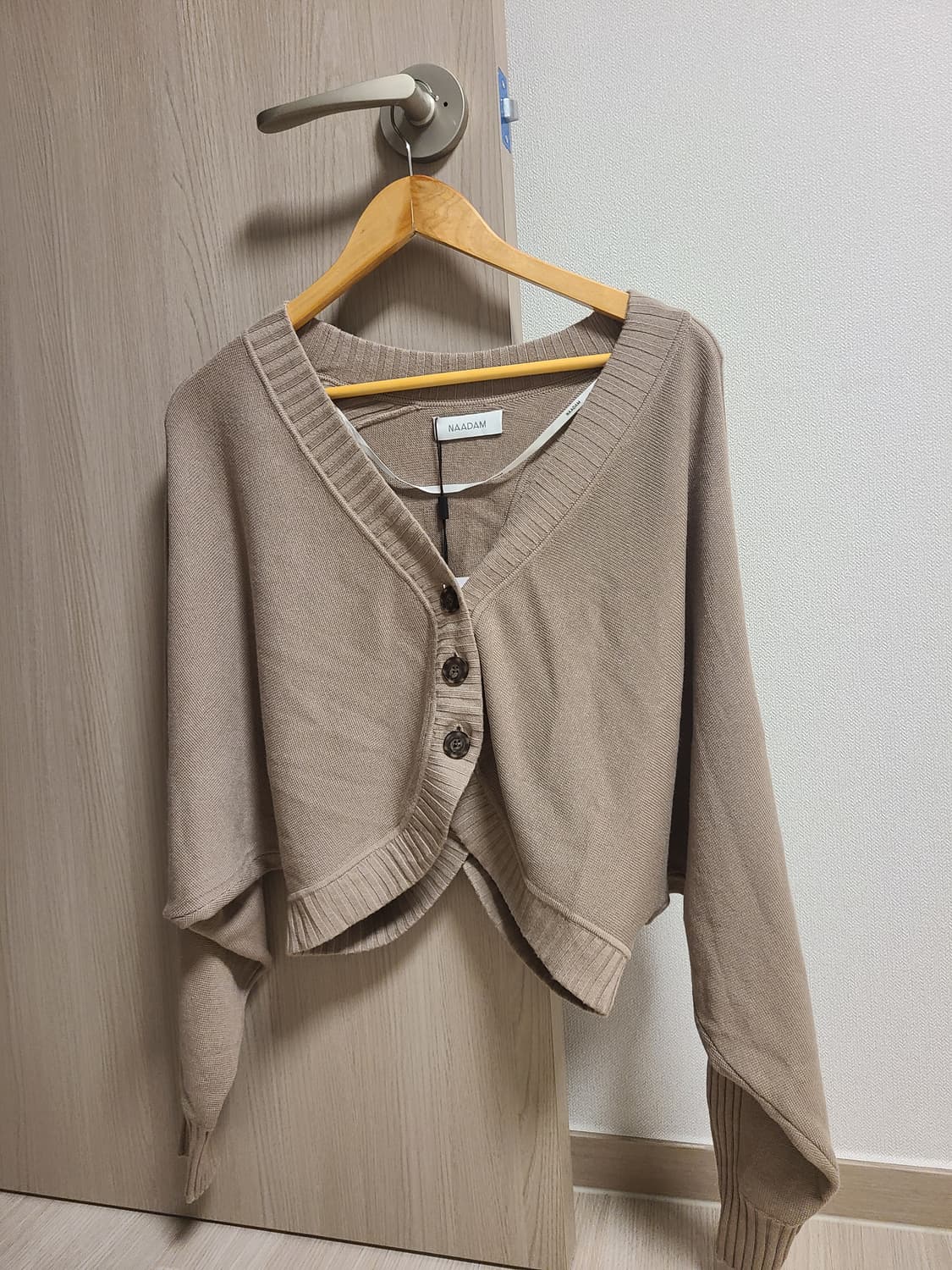 NAADAM 나담 크롭가디건 상품이미지1