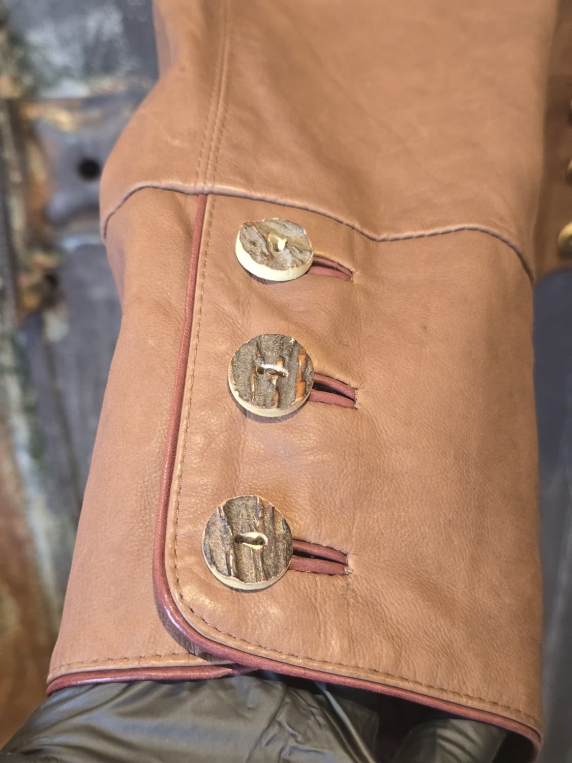 vintage Leather Jacket /made in Germany 상품이미지2