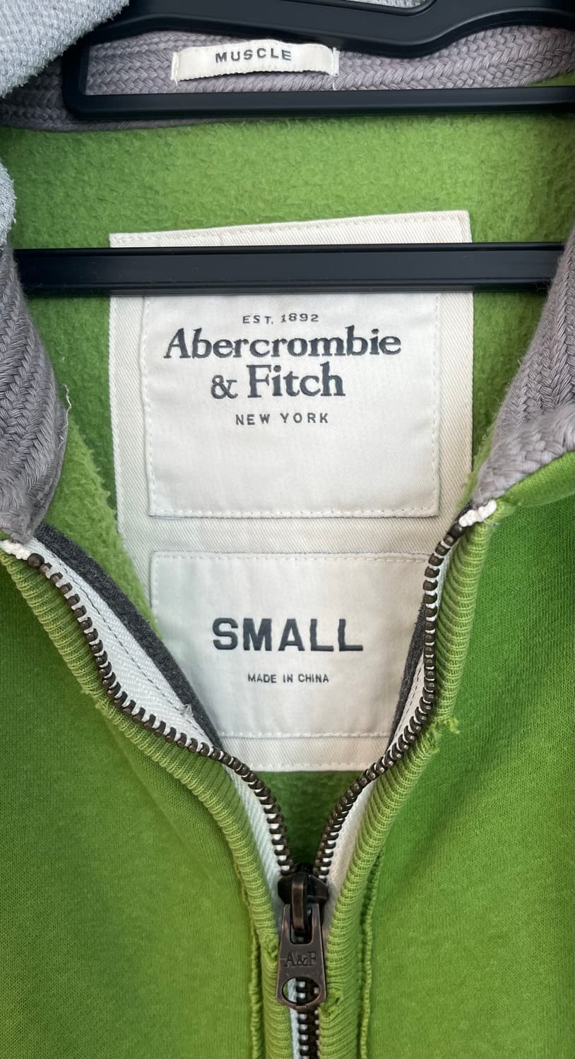 대장 아베크롬비 화이트 순록 말차 후드집업 [S] 상품이미지4