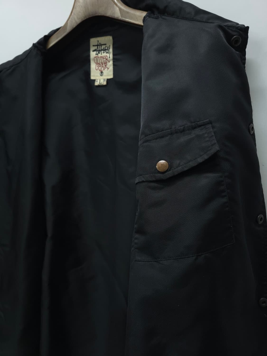 스투시(STUSSY) 90s 나일론 코치자켓 (L / 100~105) 상품이미지9