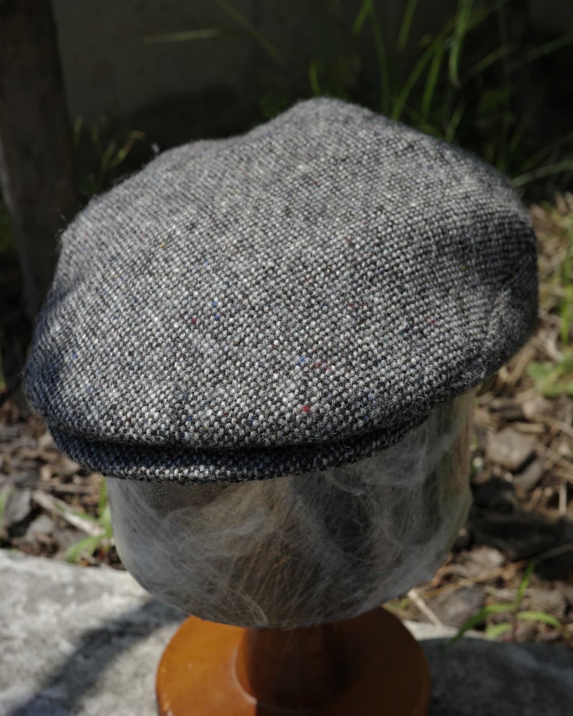 80s hanna hats 도네갈 트위드 플랫캡 상품이미지2