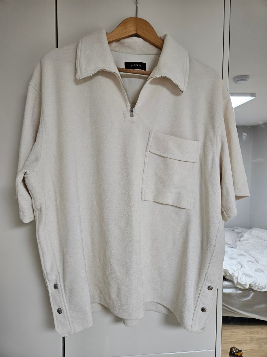 시스템옴므 테리 반팔 티셔츠 상품이미지1